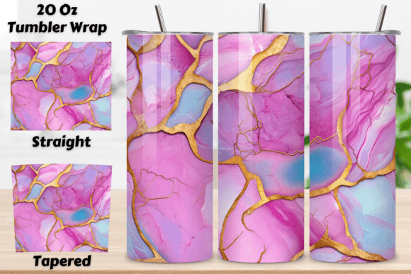 3D Gold Marble Tumbler Wrap Seamless: A Guide for Sublimation Creators