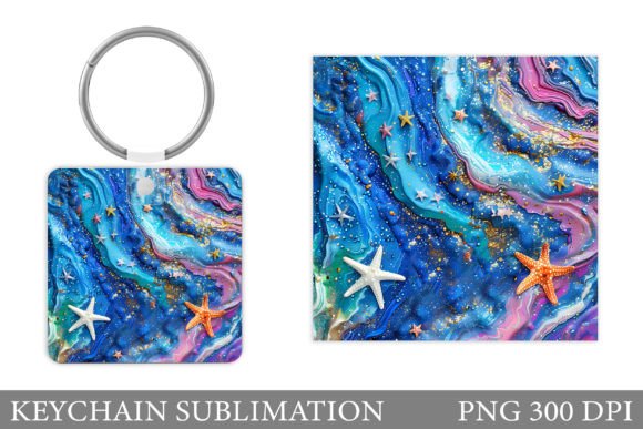 3D Starfish Keychain: Sea Design Guide