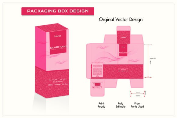 Classic Beauty Perfume Packaging Box: Integrating 3D Design Assets into Professional Workflows