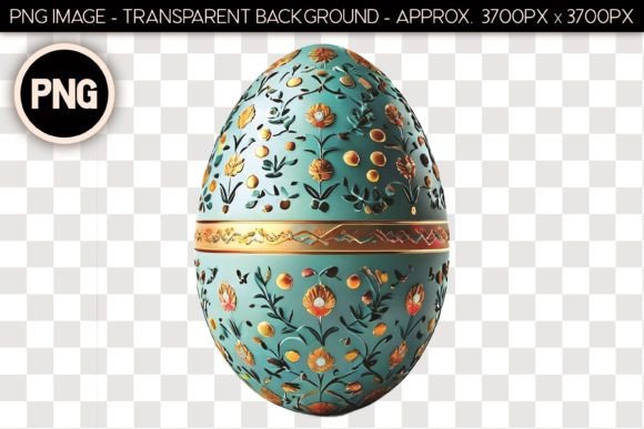 Elevate Your Designs with Easter Egg Isolated Object 30