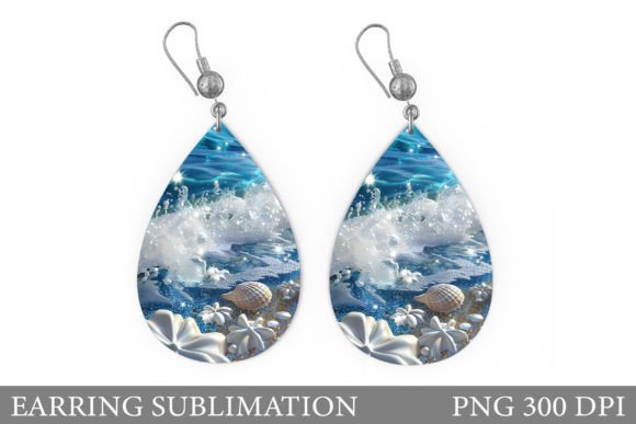Elevating Coastal Aesthetics: The Strategic Value of Sea Earring Design and 3D Seashell Sublimation