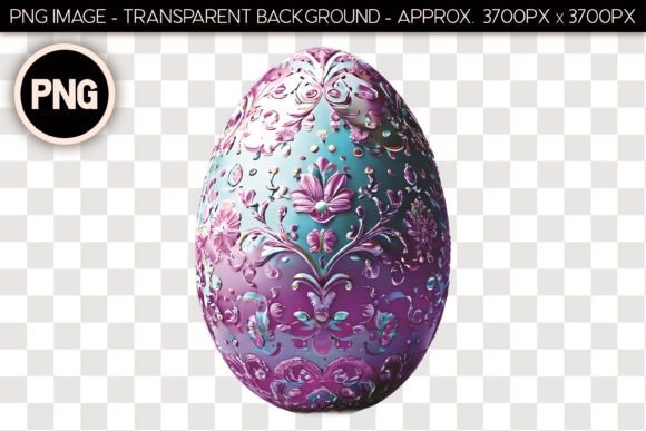 Elevating Design with Easter Egg Isolated Object 43: A Versatile Asset for Modern Creatives
