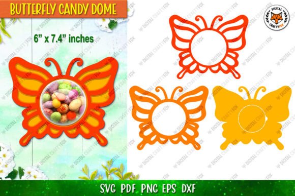 Elevating Product Presentation with the Butterfly Candy Dome Holder SVG: A Guide for Modern Creators