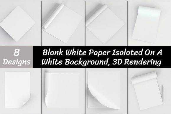 Elevating Visual Clarity: The Power of White Paper Backgrounds in 3D Rendering