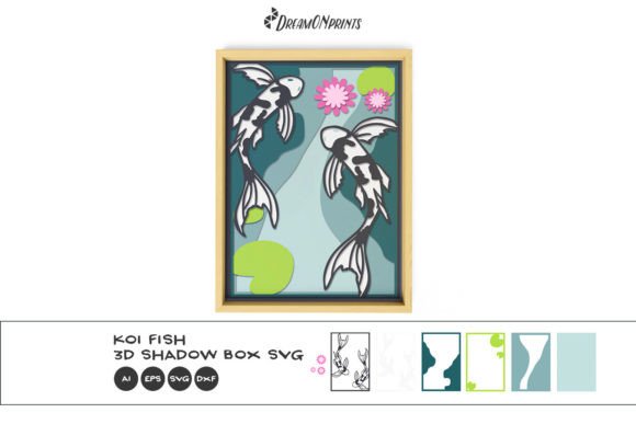 Evaluating the Koi Fish Layered Papercut for Home Decor