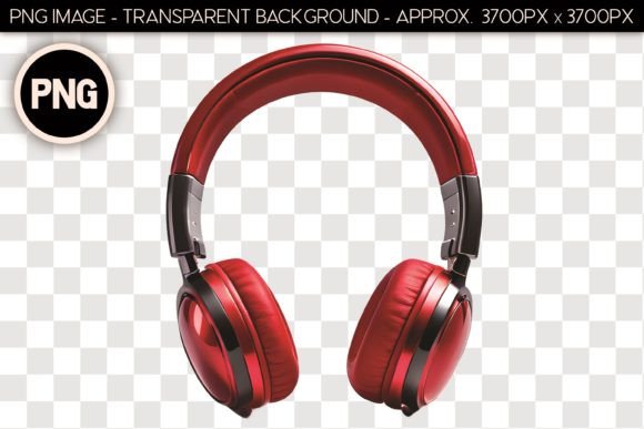 Headphones PNG Isolated Object 20: Strategic Visual Assets for Modern Design and Branding