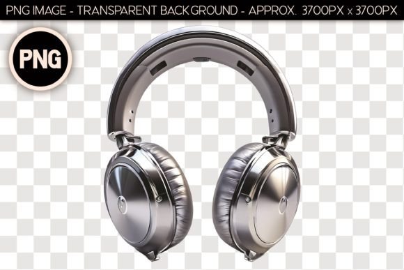 Headphones PNG Isolated Object 43: A Strategic Asset for Visual Communication