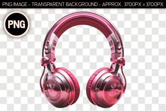 Headphones PNG Isolated Object 57: A Designer’s Essential
