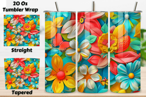 Mastering 3D Flower Tumbler Sublimation