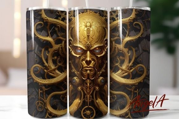 Steampunk Octopus Printable Halloween