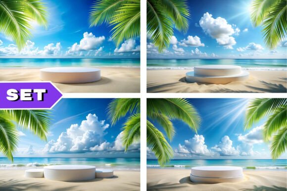 Tropical 3D Podium Designs: A Visual Collection